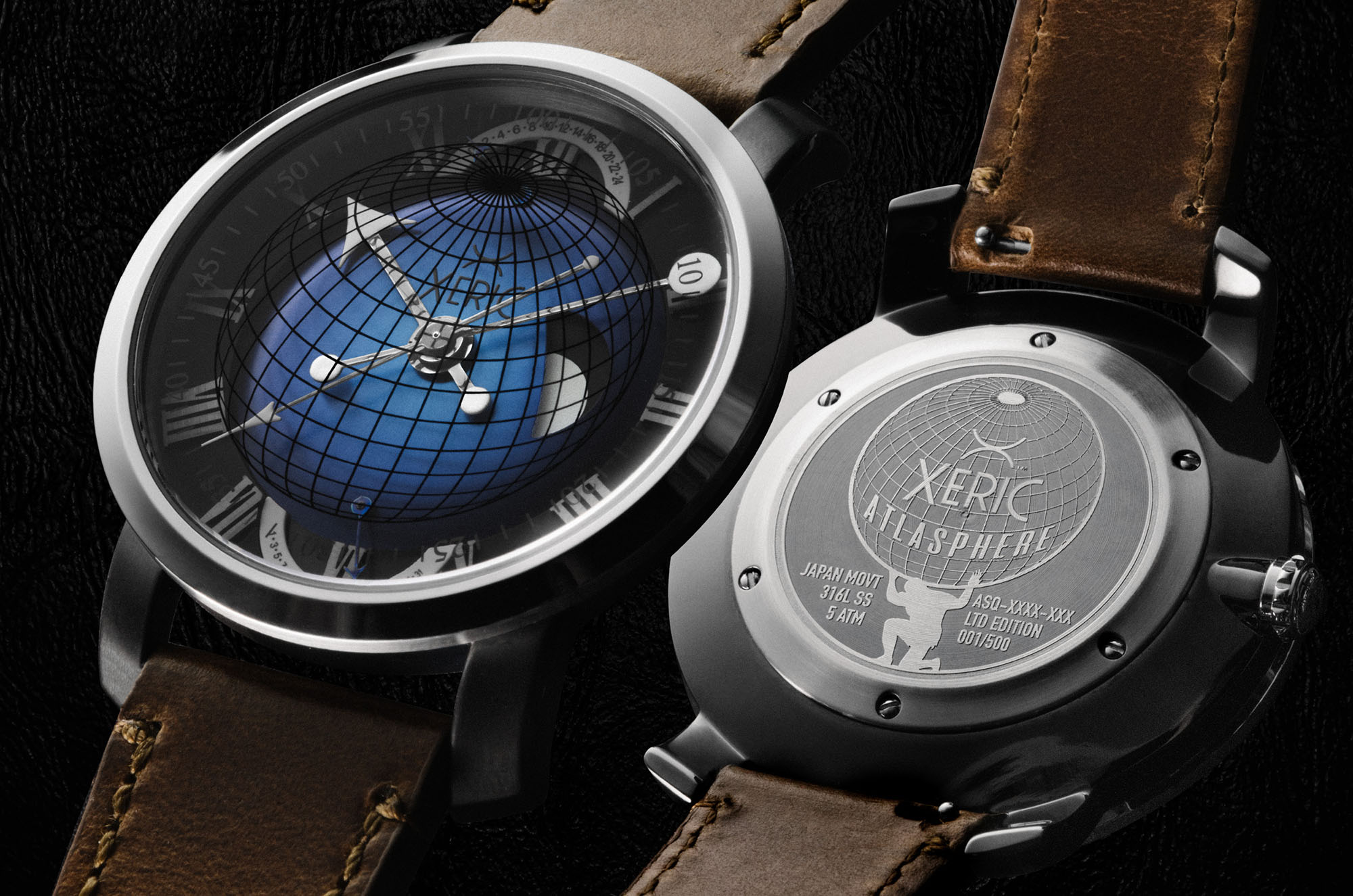 Enter the Atlasphere – New Collection from Xeric Watches